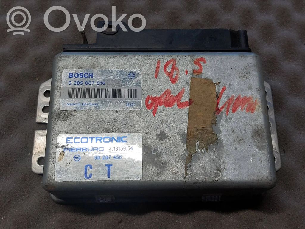 Engine control unit/module   0285007016,90287456,71815954