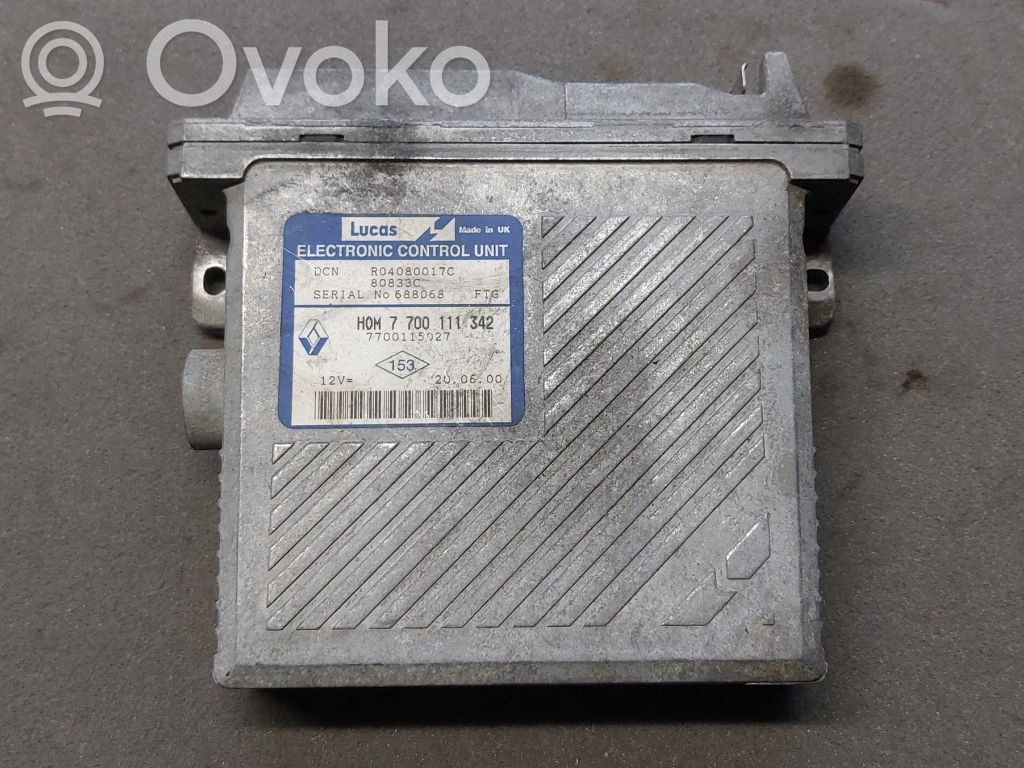 Renault Scenic I Engine control unit/module 