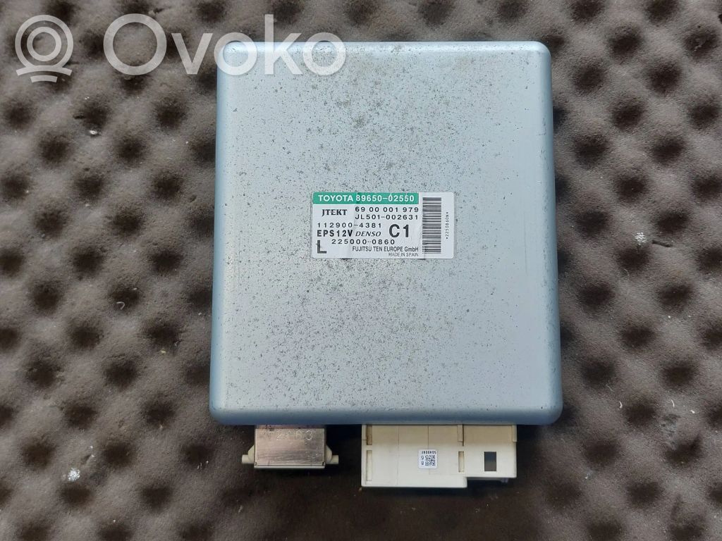 Toyota Auris 150 Power steering control unit/module 