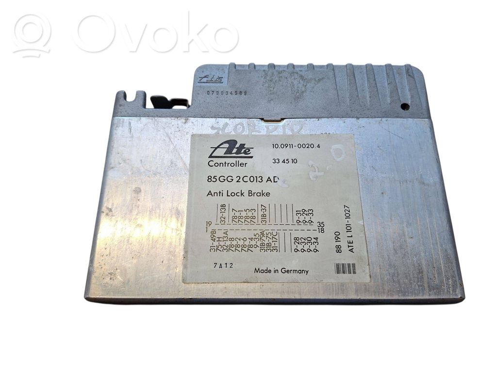 ABS control unit/module   85GG2C013AD,10091100204,334510