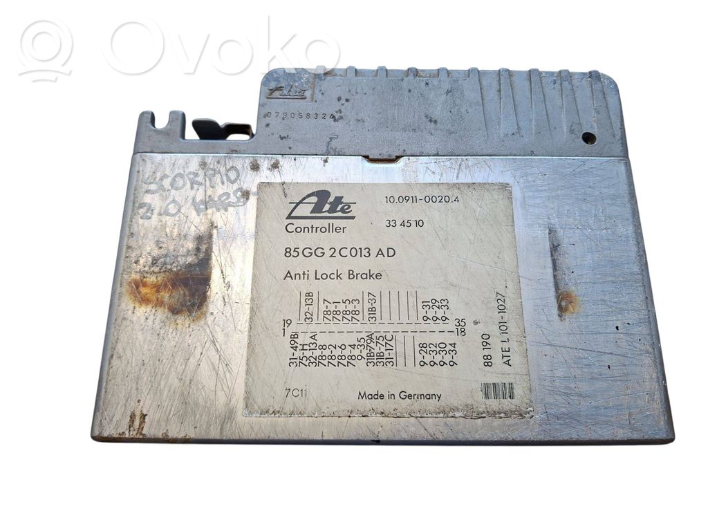 ABS control unit/module   85GG2C013AD,10091100204,334510
