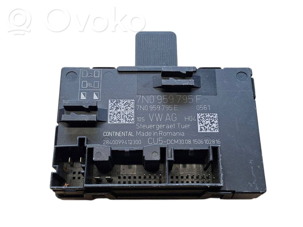 Skoda Yeti (5L) Door control unit/module 