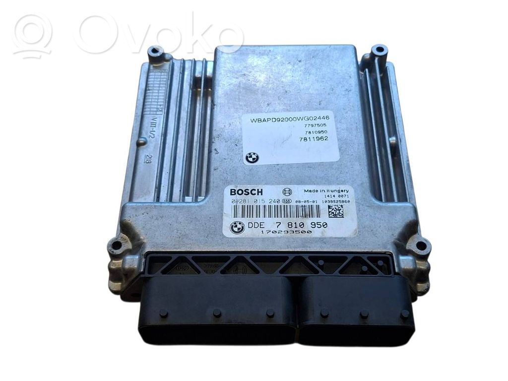 BMW X3 E83 Engine control unit/module 