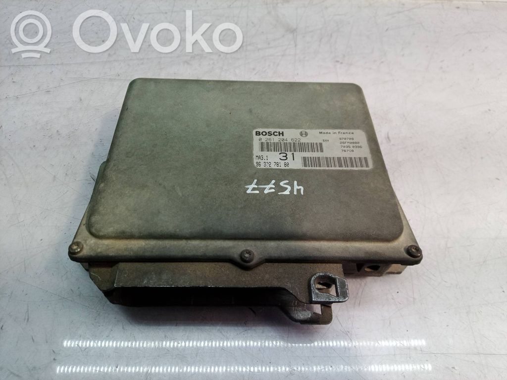 Engine control unit/module   0261204622,0261204622,9630278180