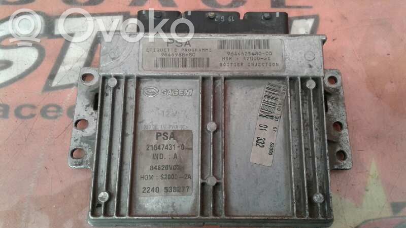 Peugeot 206 Engine control unit/module 