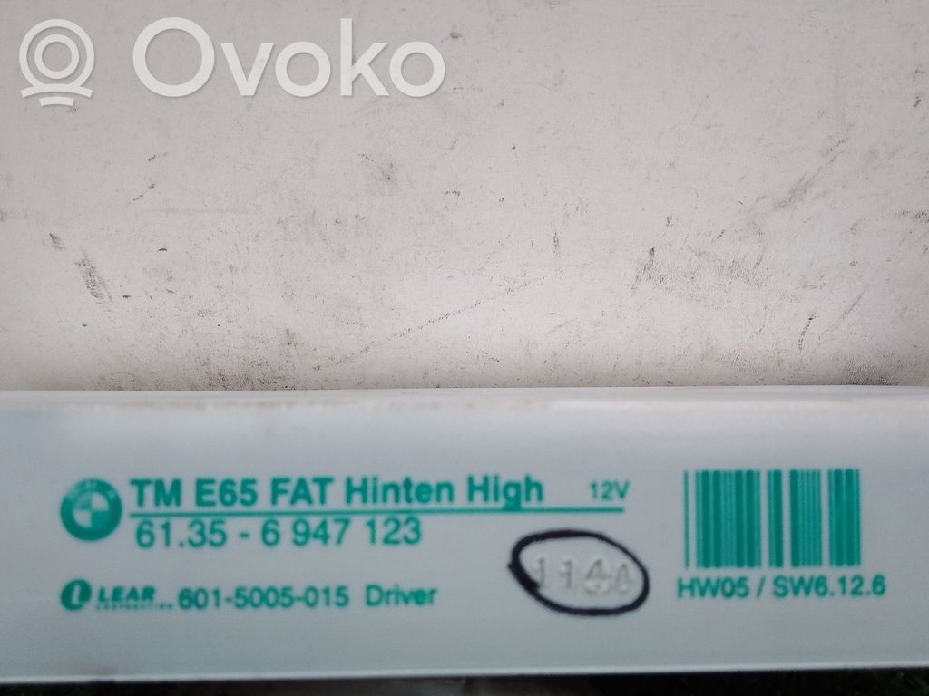 BMW 7 E65 E66 Otras unidades de control/módulos 