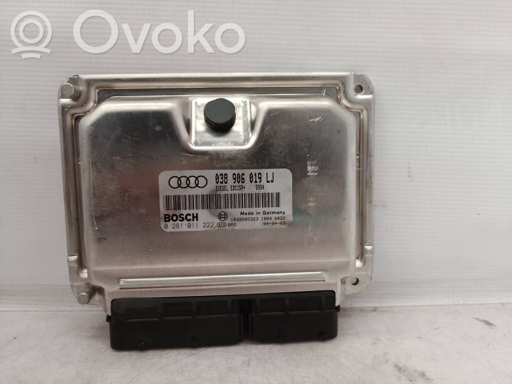 Engine control unit/module   038906019LJ,038906019,0281011222