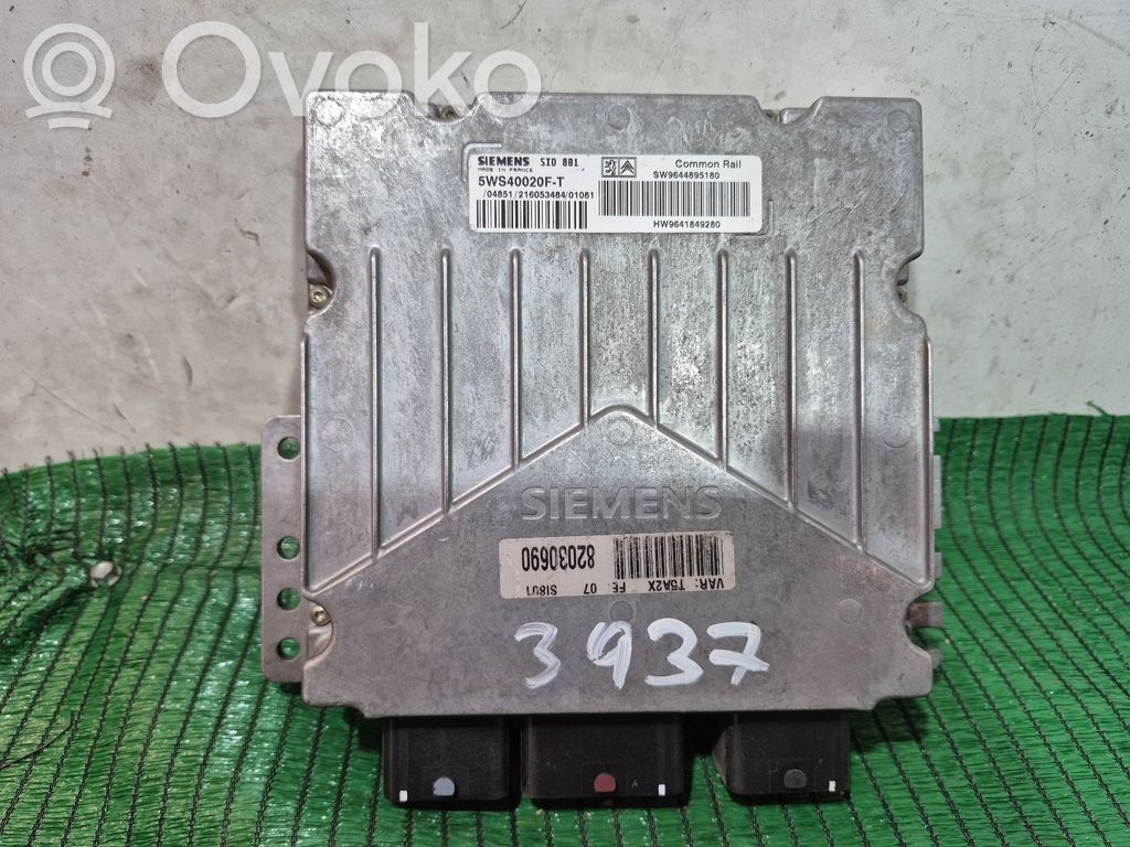 Peugeot 307 Engine control unit/module 