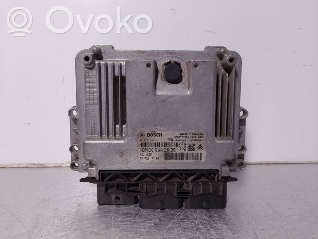 Unidad de control/módulo del motor   9677013180,BOSCH
