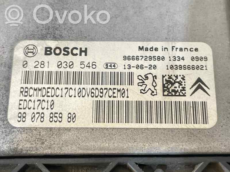 Citroen C-Elysée Engine control unit/module 