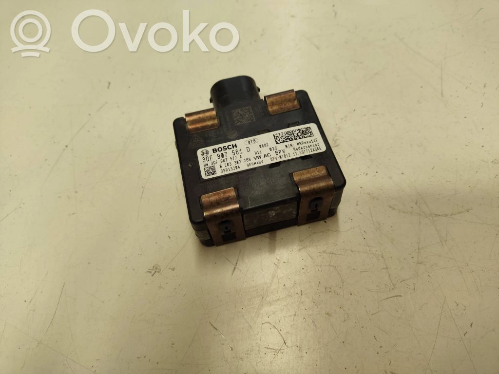 Sensor de radar Distronic   3QF907561D,3QF907572A,0203302268