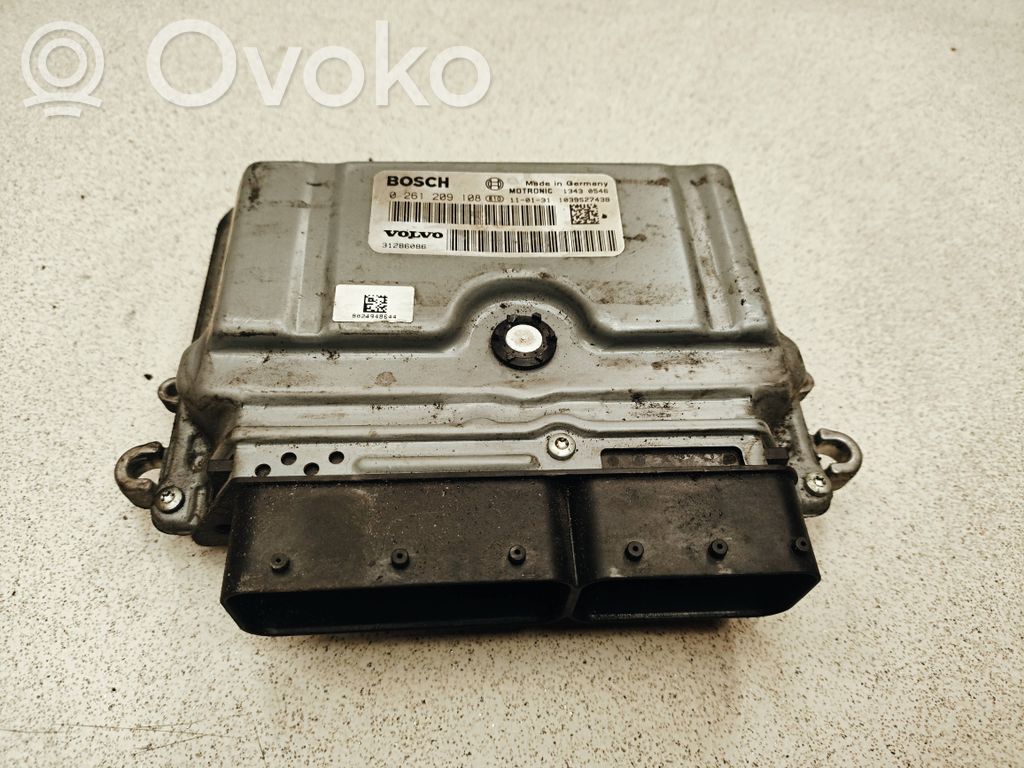 Engine control unit/module   0261209108,1039S27438