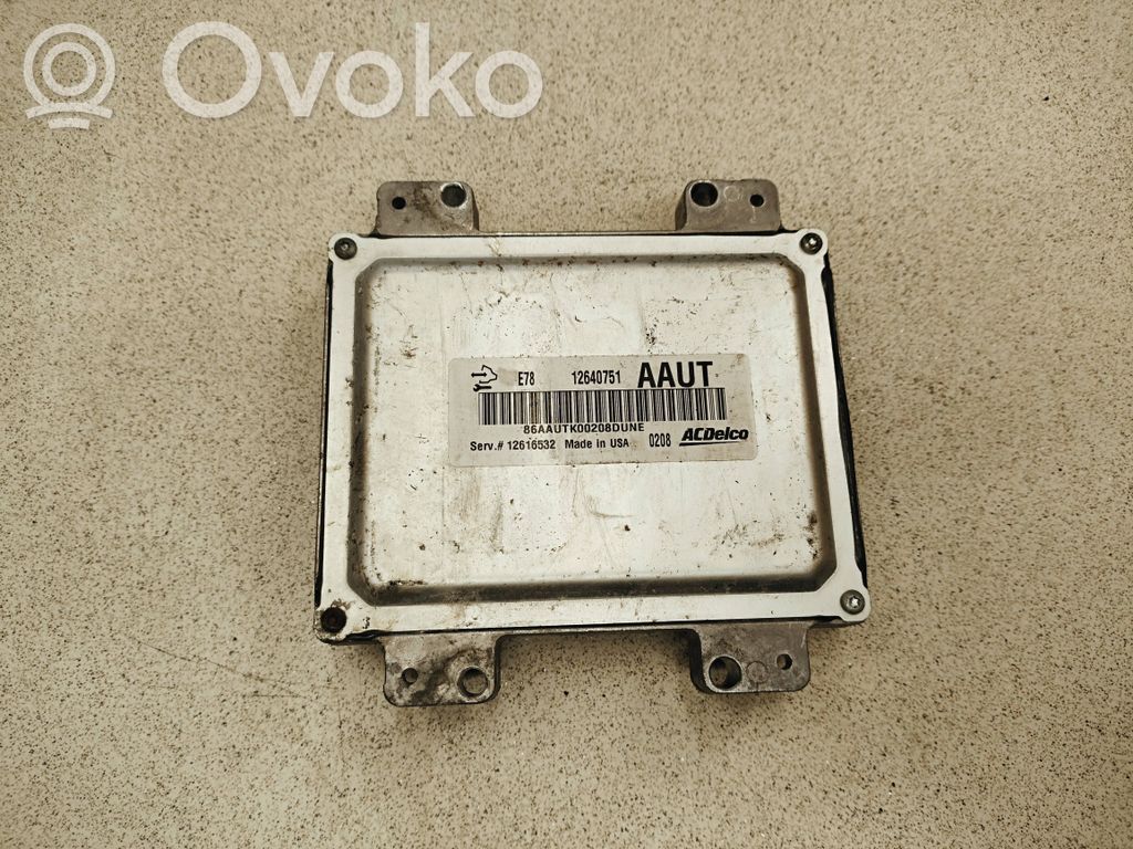 Opel Astra H Unidad de control/módulo ECU del motor 