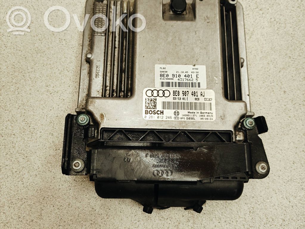 Audi A4 S4 B8 8K Variklio valdymo blokas 