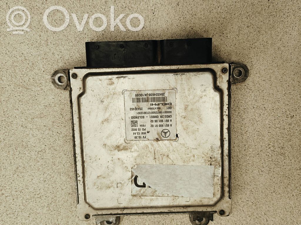 Engine control unit/module   A6519009102,28432463,A6519010602