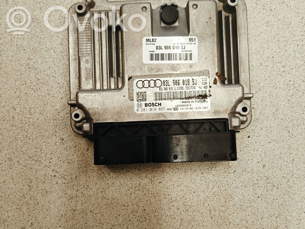 Audi A4 S4 B8 8K Engine control unit/module 