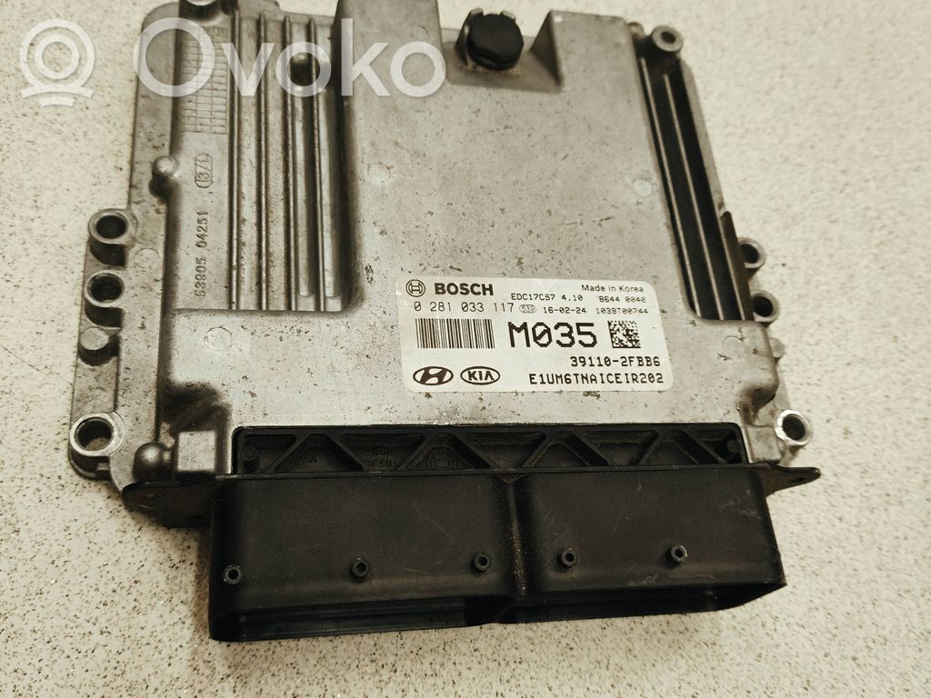 KIA Sorento Engine control unit/module 