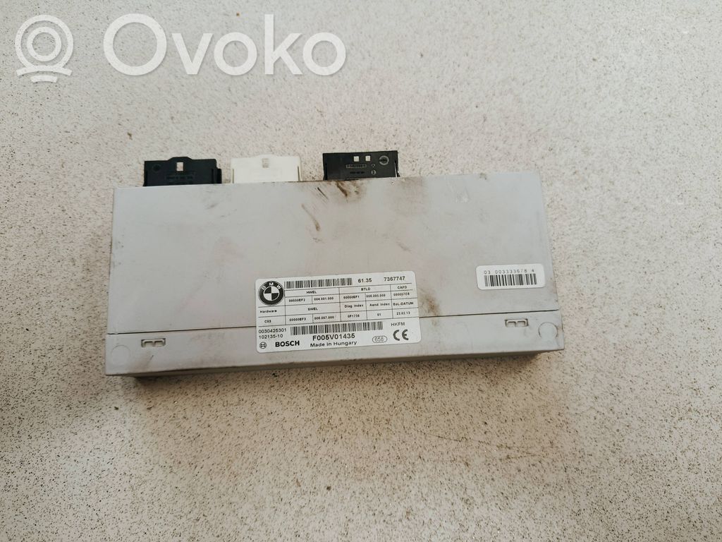 Tailgate/trunk control unit/module   7367747,F005V01435,0030425301