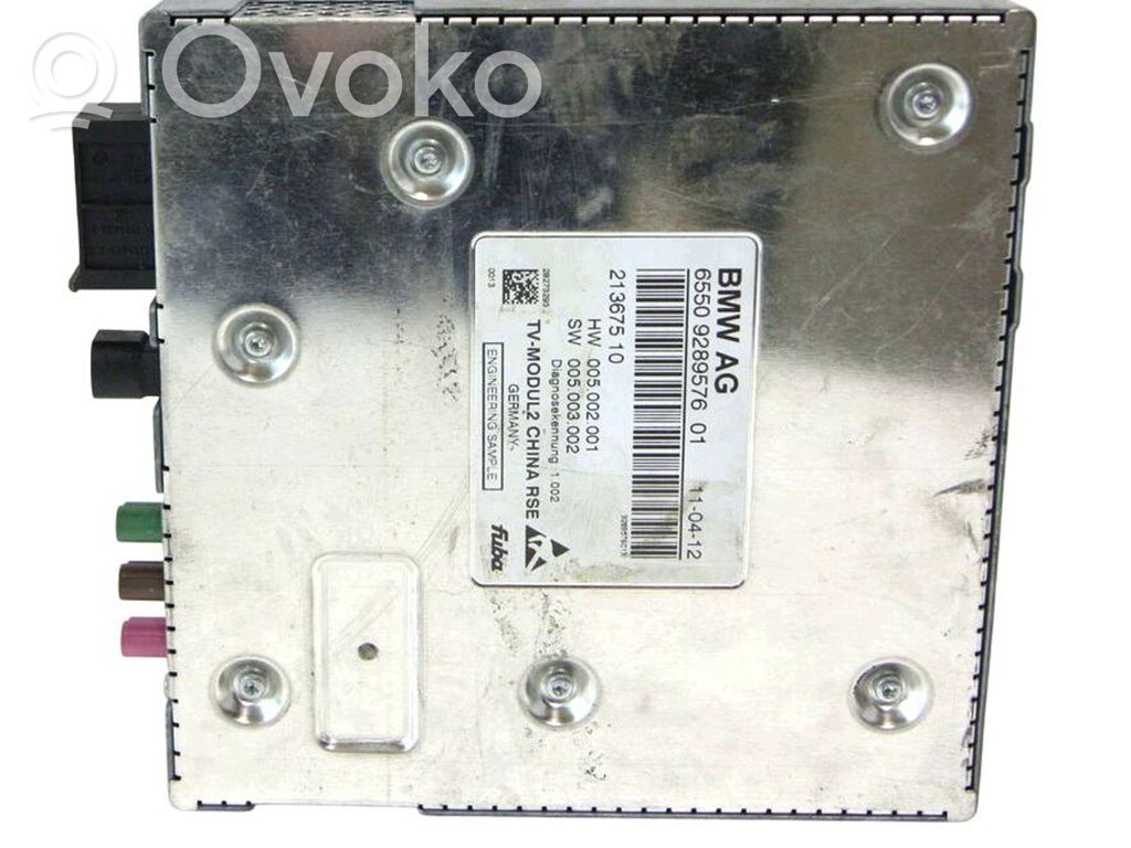 BMW 3 F30 F35 F31 Moduł / Sterownik Video 