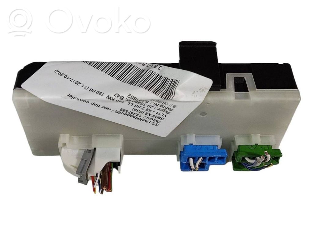 BMW X2 F39 Unité de commande / module de hayon 