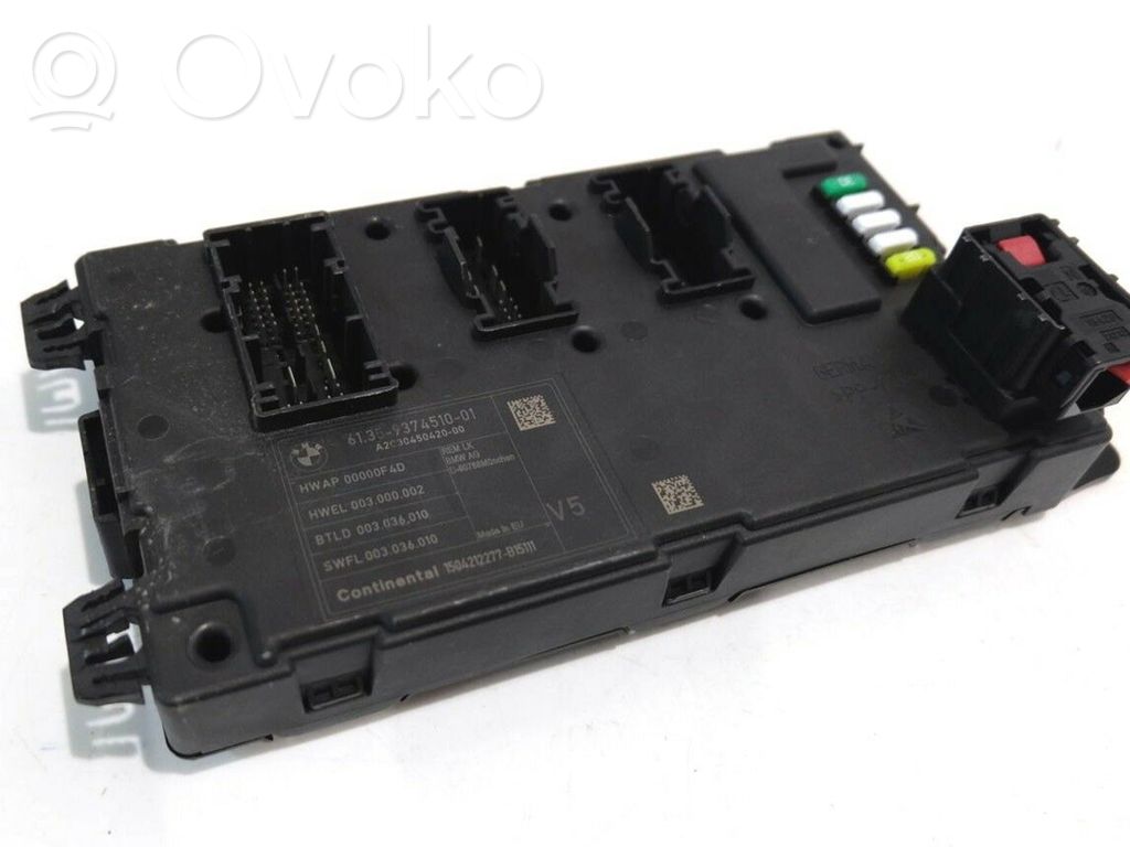 BMW 3 F30 F35 F31 Komforto modulis 