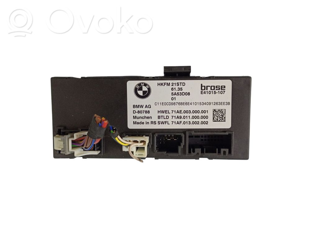 Tailgate/trunk control unit/module   61355A53D08,5A53D08