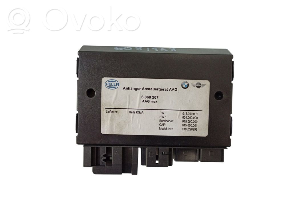 BMW 3 F30 F35 F31 Sterownik / Moduł haka holowniczego 