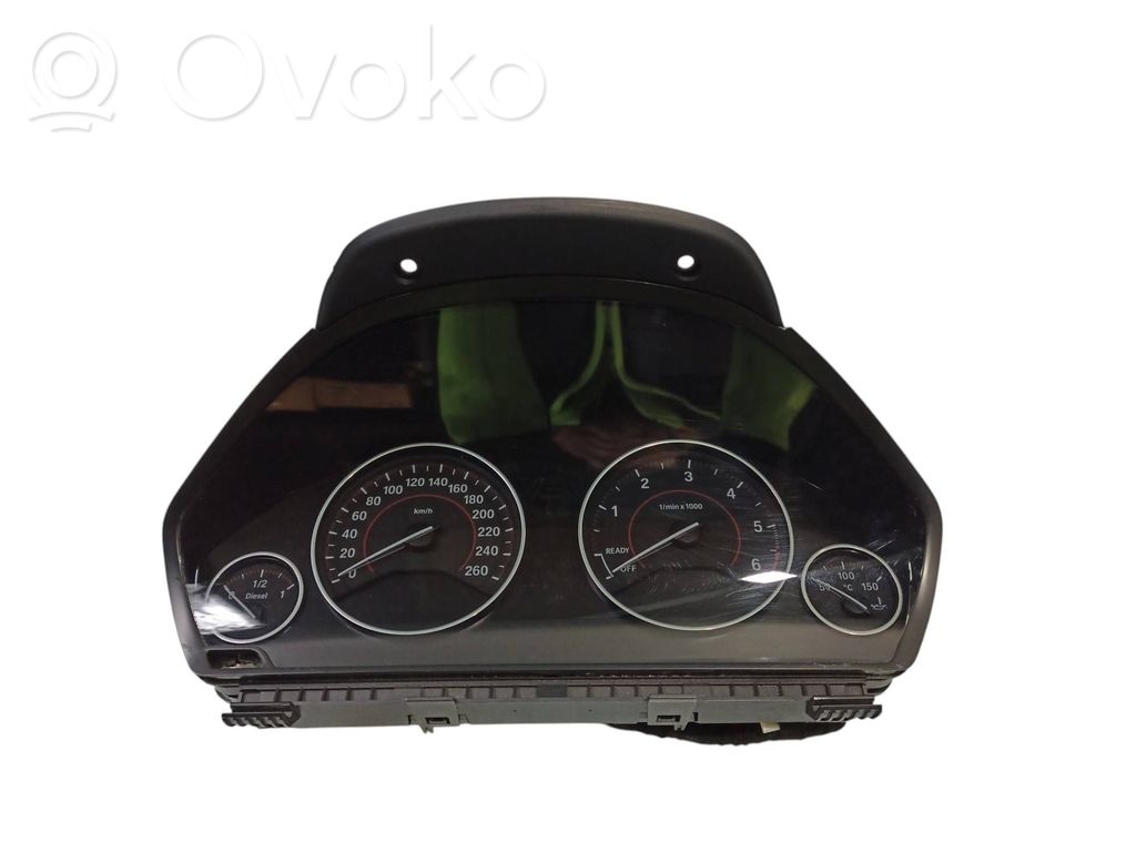 BMW 3 F30 F35 F31 Speedometer (instrument cluster) 