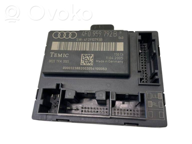 Unidad de control/módulo de la puerta   4F0959792B,4F0959792B