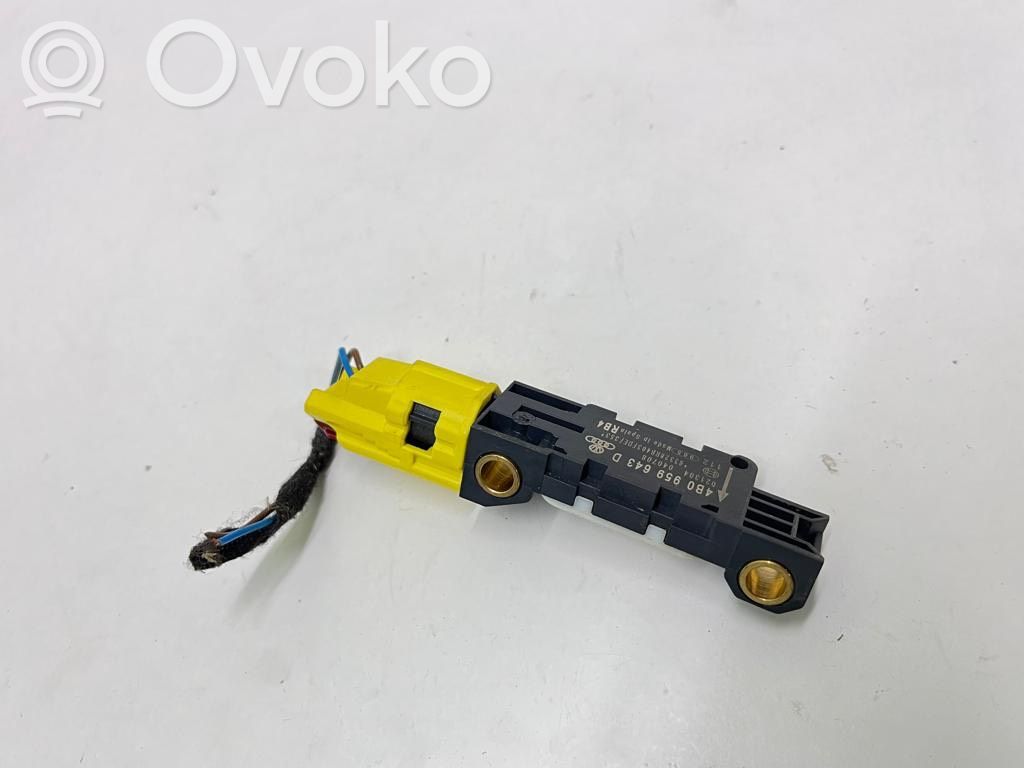 Airbag deployment crash/impact sensor   4B0959643D,021304,0328RB403FDEF353