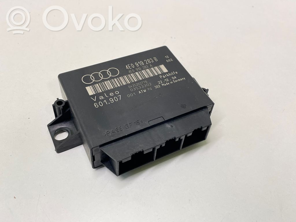 Pysäköintitutkan (PCD) ohjainlaite/moduuli   4E0919283B,601907,03533302,4E0910283A
