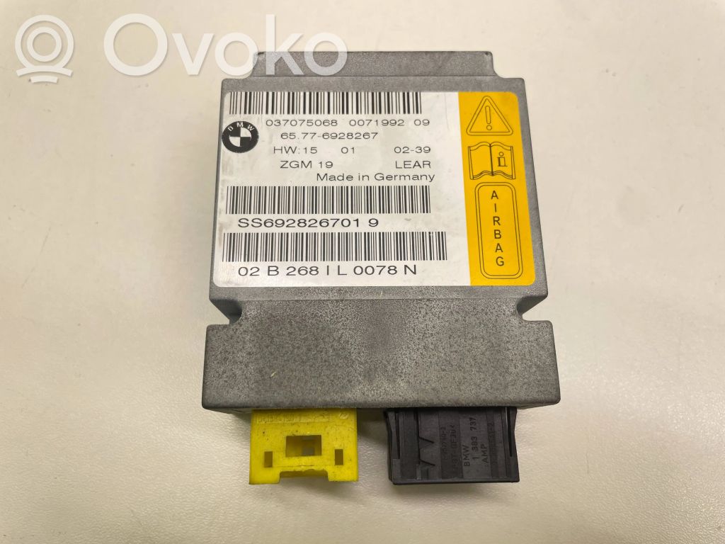 BMW 7 E65 E66 Airbag control unit/module 