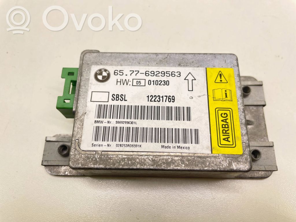 Module de contrôle airbag   6929563,12231769,010230