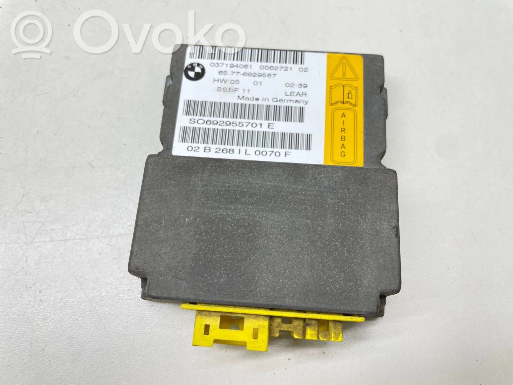 BMW 7 E65 E66 Airbag control unit/module 