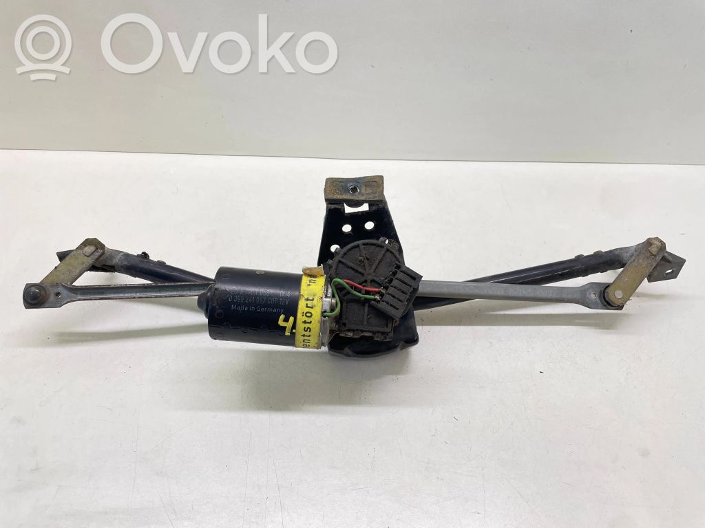 Audi 80 90 S2 B4 Mechanizm i silniczek wycieraczek szyby przedniej / czołowej 