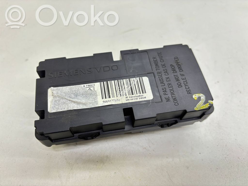 Peugeot 407 Tire pressure control unit 