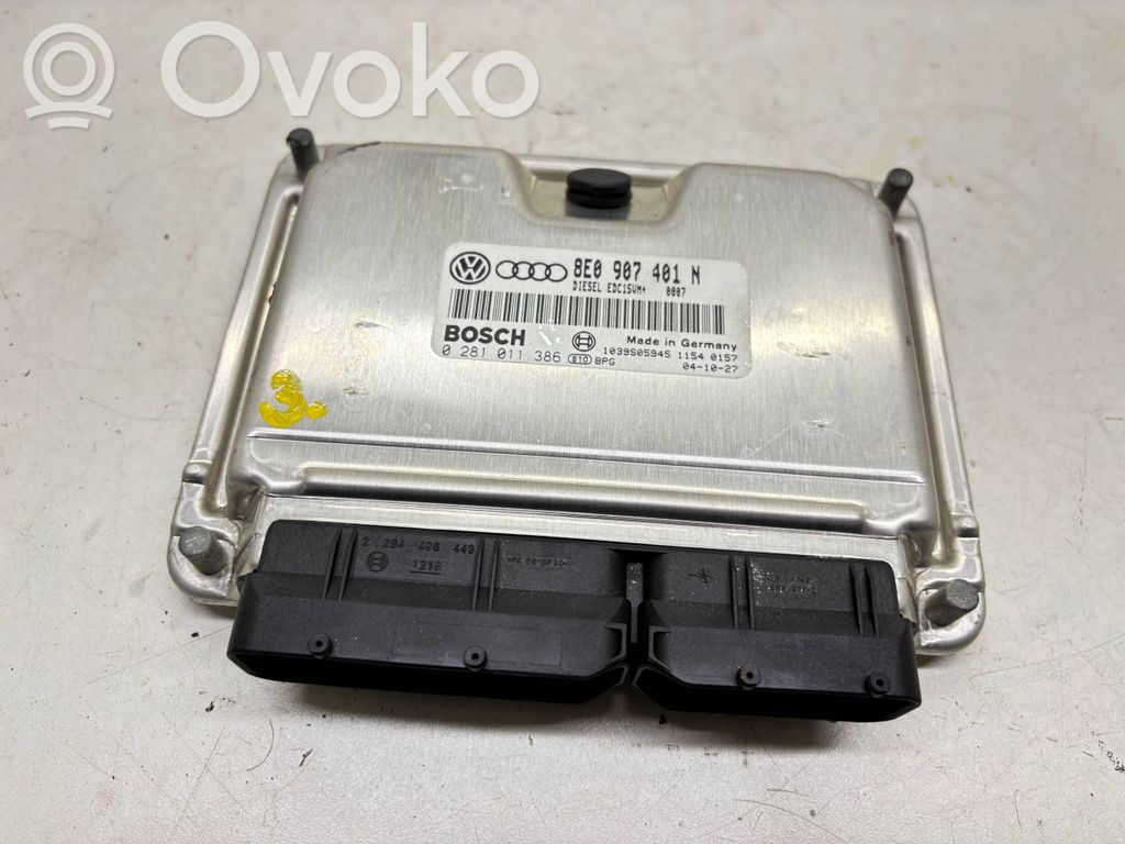 Engine control unit/module   8E0907401N