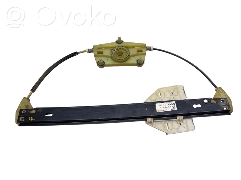 Audi A6 S6 C6 4F Mechanizm podnoszenia szyby tylnej bez silnika 