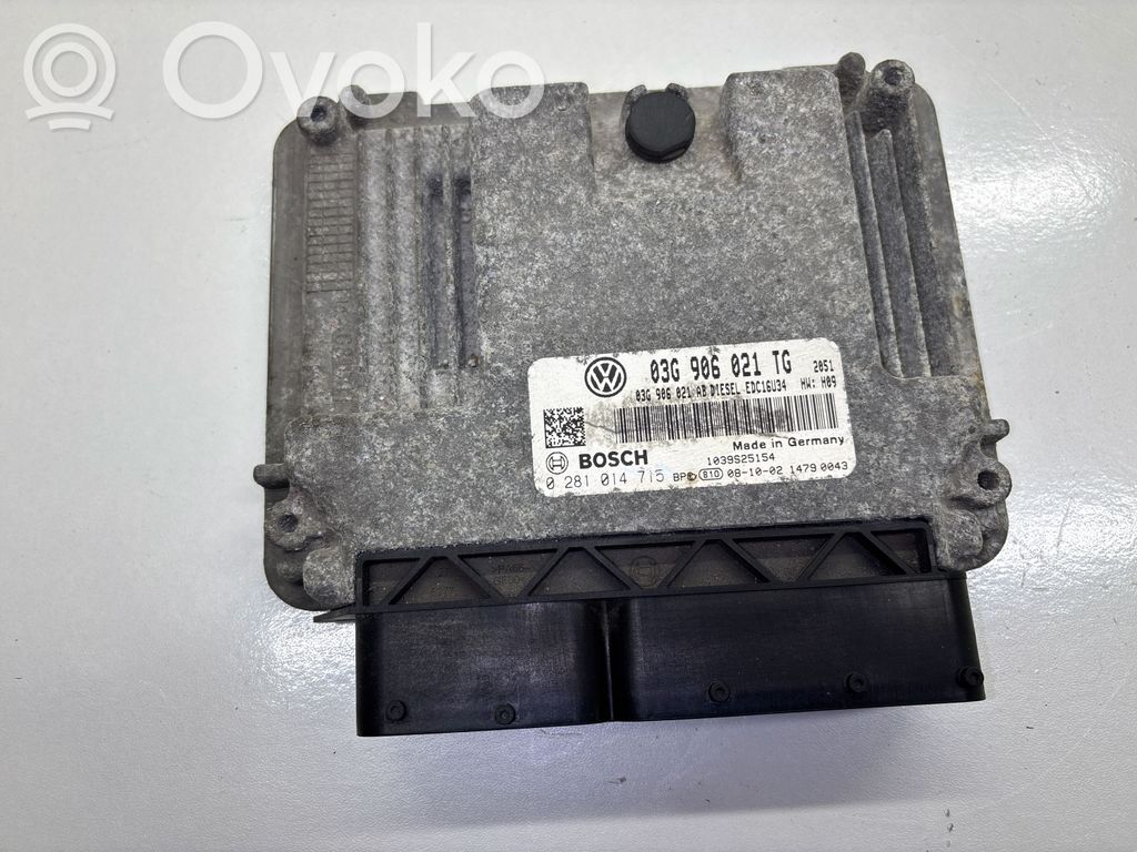 Skoda Octavia Mk2 (1Z) Sterownik / Moduł ECU 