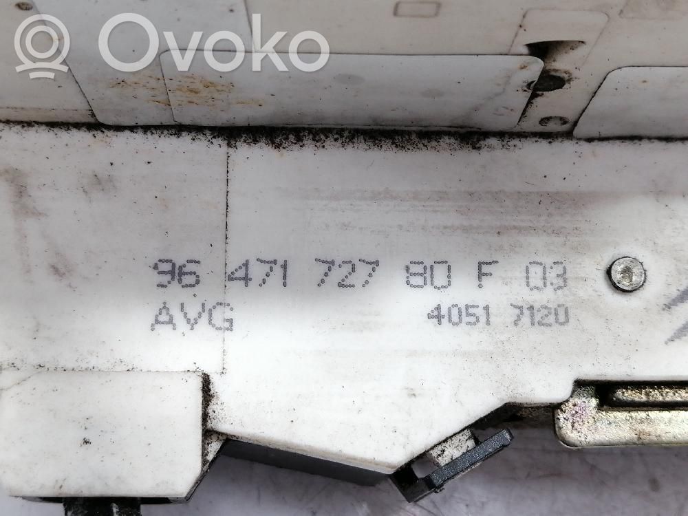 Citroen C4 I Priekinė durų spyna 