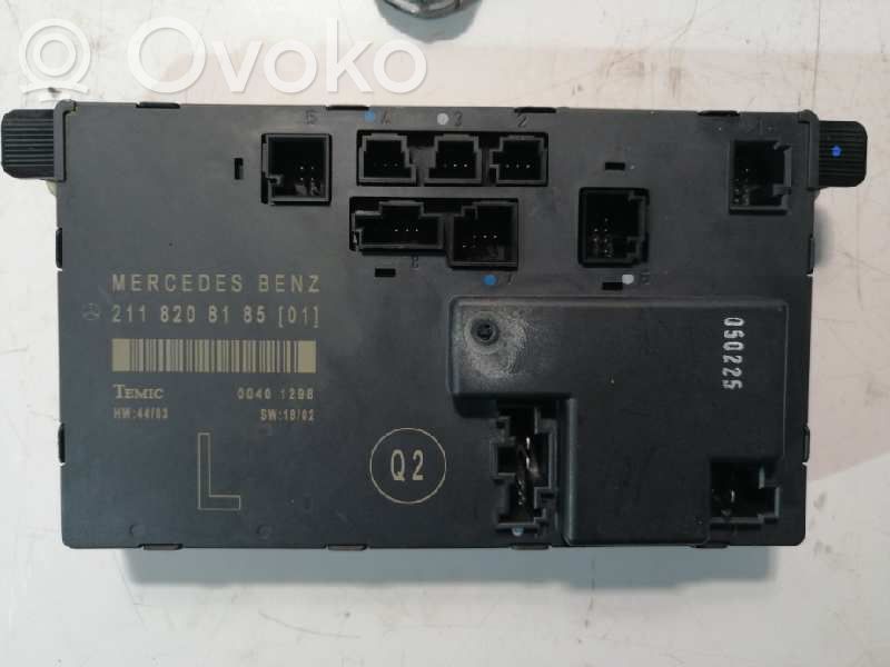 Mercedes-Benz E W211 Sterownik / Moduł ECU 