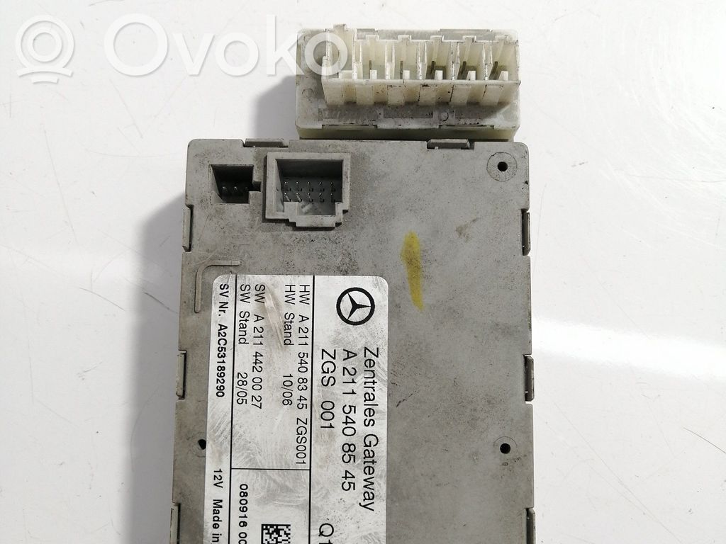 Mercedes-Benz E W211 Sterownik / Moduł ECU
