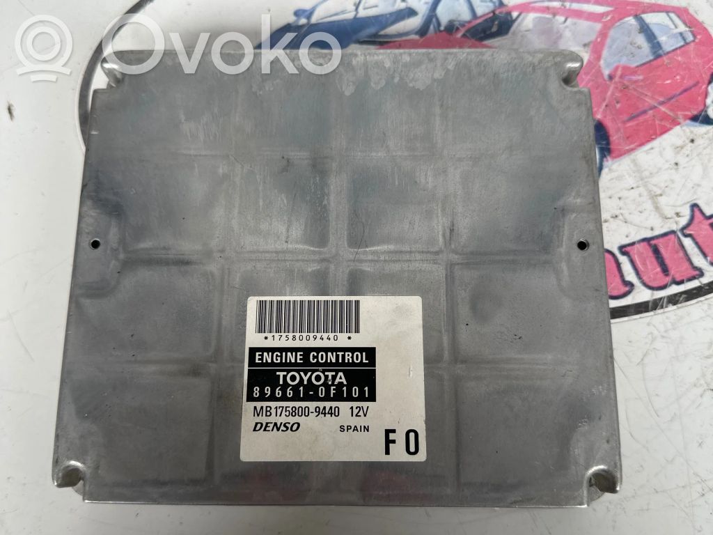 Toyota Corolla Verso AR10 Engine control unit/module 