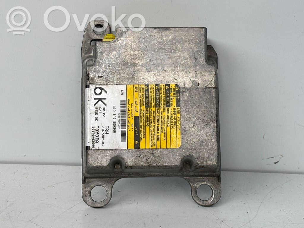 Toyota Corolla E140 E150 Unidad de control/módulo del Airbag 