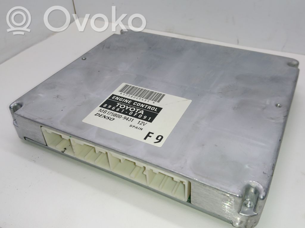 Engine control unit/module   896610F090,MB1758009431,896610F091
