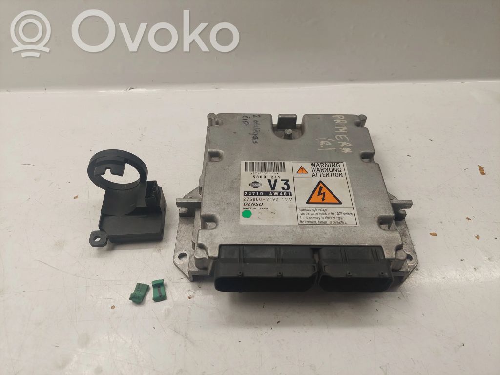 Nissan Primera Engine ECU kit and lock set 