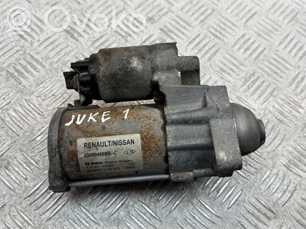 Nissan Juke I F15 Стартер 