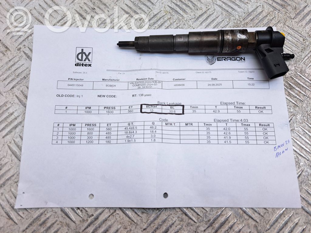 BMW 3 E90 E91 Fuel injector 