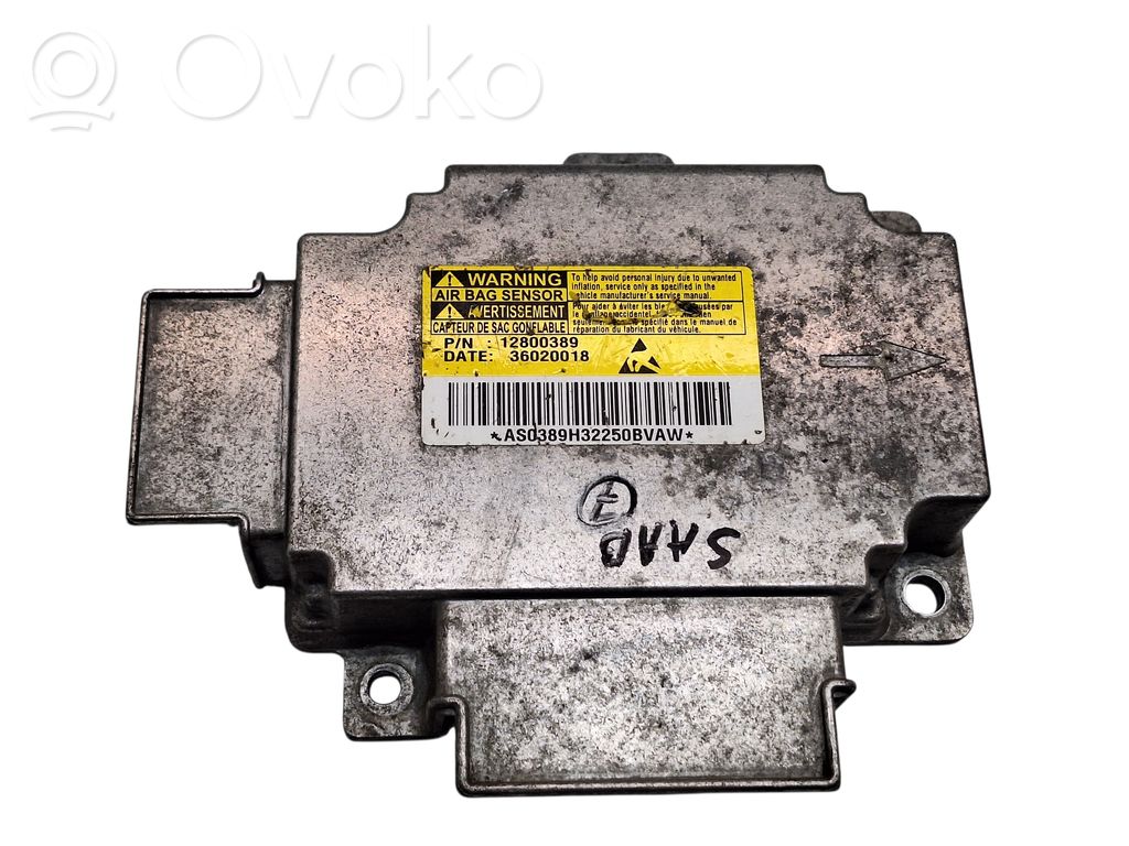 Saab 9-3 Ver1 Airbag control unit/module 
