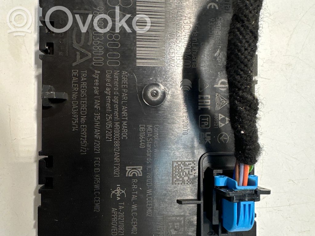 Peugeot 508 II Wireless charging module 